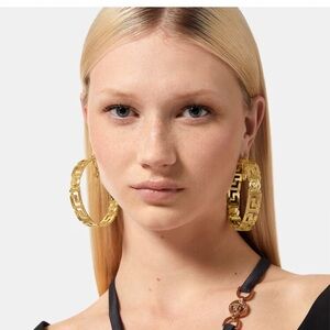 Versace earrings hoops